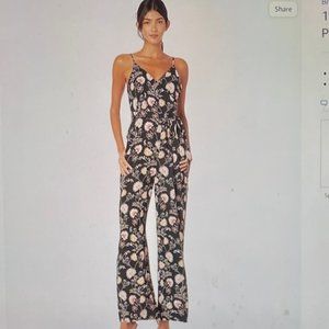 1State Size 8 floral jumpsuit